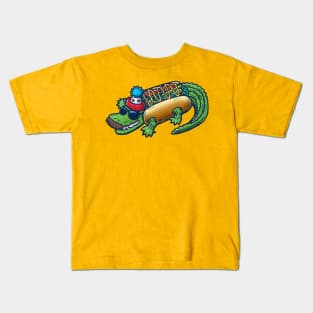 Da Chicago Gator Dog Kids T-Shirt